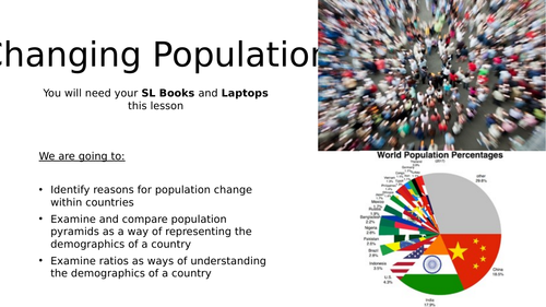 Population Pyramids and the DTM