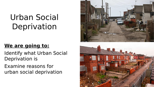 Urban Social Deprivation and the Multiple Deprivation Index