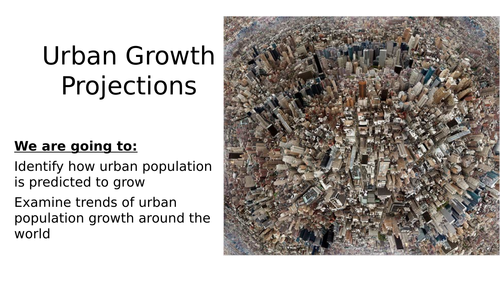 Urban Growth Projections
