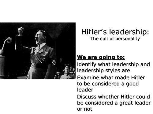 hitler leadership style