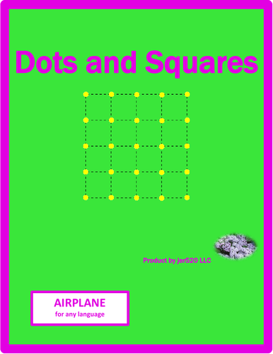 Airplane Dots and Squares Game