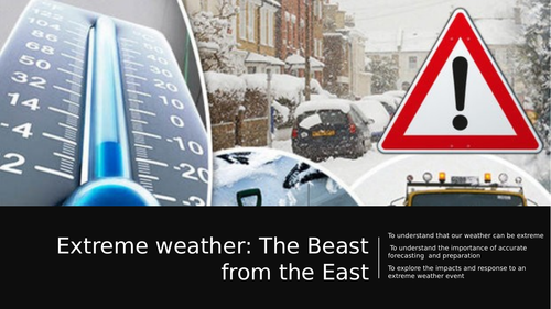KS3: Beast from the East-Extreme weather