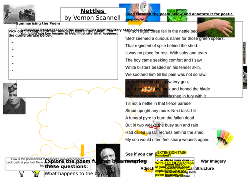 Nettles Learning Mat