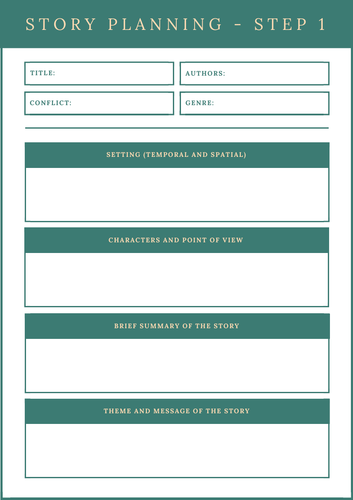 IGCSE English B - Short story planning session