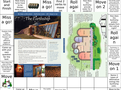 Yet More Reading Comprehension Games - KS2 Year 6. SATS style questions made fun.