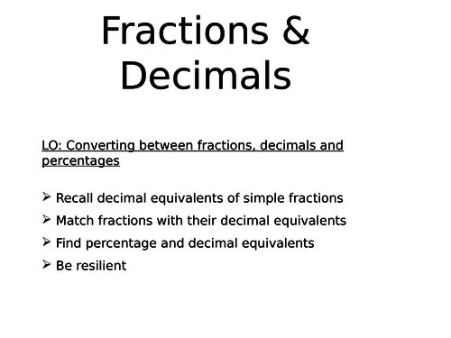 Fraction & Decimals Word Problems