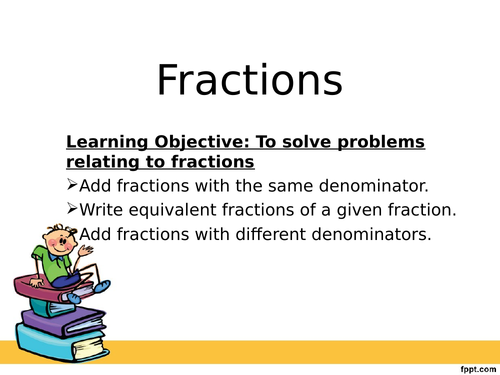 Adding Fractions | Teaching Resources
