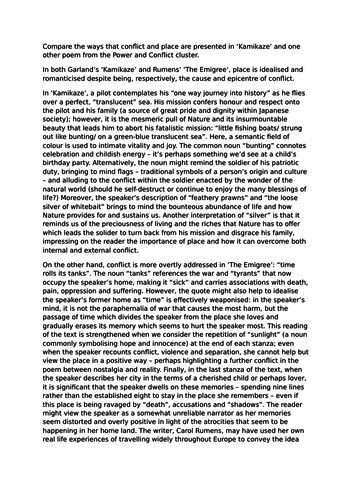 Personal conflict essay picture