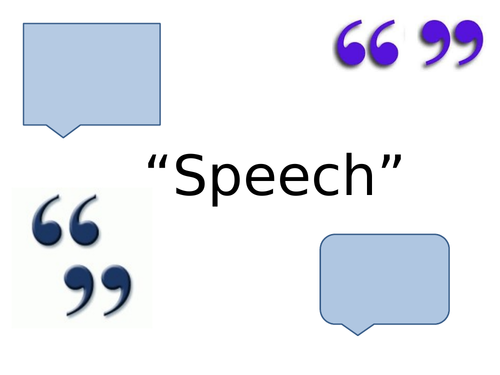 Speech | Teaching Resources