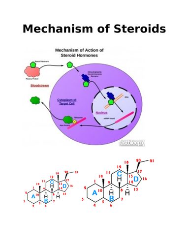 Steroid mechanism