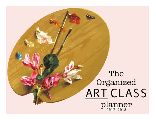Art Teacher Planner - Floral version