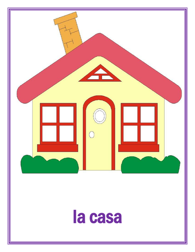 Casa (House in Italian) Posters