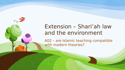 Shari'ah laws and the environment