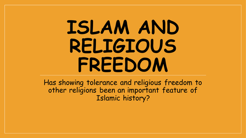 Islamic views of religious tolerance