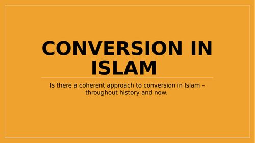 Conversion in Islam