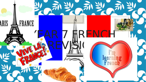 YEAR 7 FRENCH REVISION