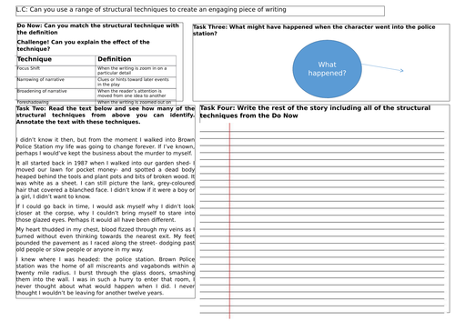 Implementing Structural Techniques Learning Mat