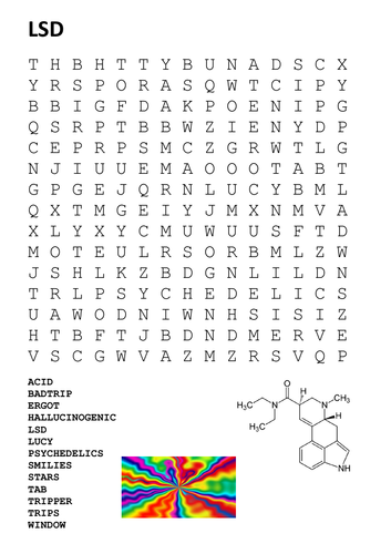 Lsd Word Search Teaching Resources