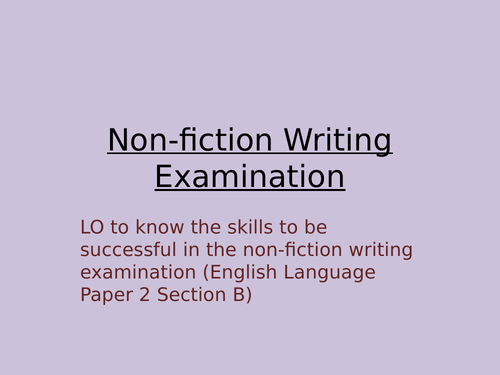 Transactional Writing Quick Booster or Revision No Frills