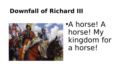 Downfall of Richard III