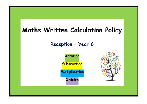 Whole School - Maths Calculation Policy