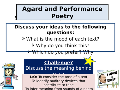 Checking Out Me History - AQA Poetry Conflict Cluster