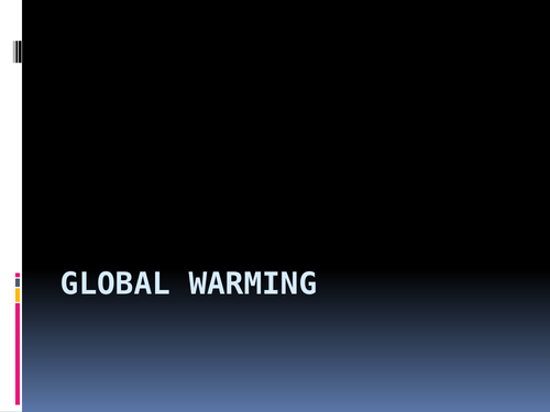 Global Warming - Geography
