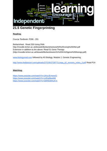 Genetic Fingerprinting