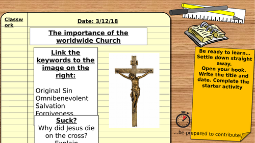 AQA 9-1 Religious Studies: Christian Practices - The worldwide Church