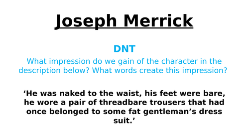 The Elephant Man and The Greatest Showman | Teaching Resources
