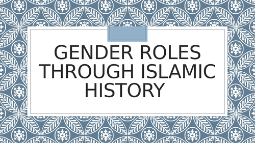 Gender roles in Islam