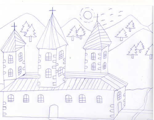 A  very  nice  and  old   building