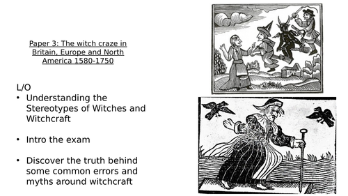 Witchcraze - Intro to Witches