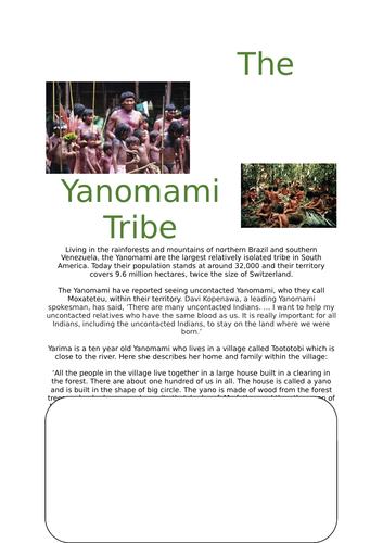 The Yanomami Tribe