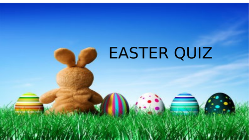 Easter quiz bundle