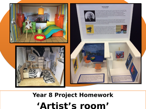 Artist Inspired Room Design - Homework Project