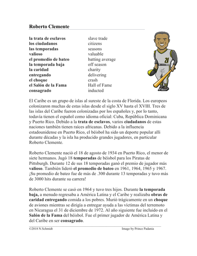 Roberto Clemente Biografía - Biography on Famous Puerto Rican Baseball Player