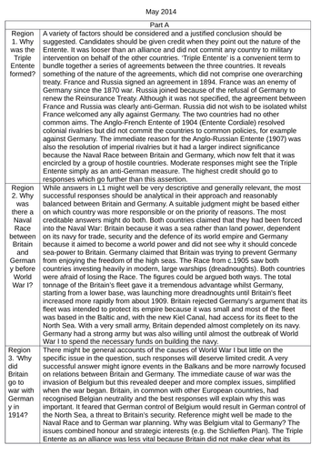 CIE Cambridge AS History 9389 -Origins of the Great War WW1