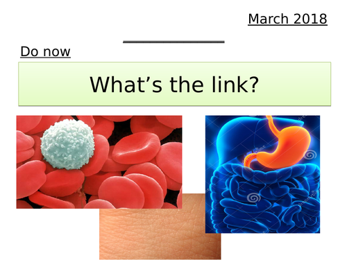 B3 Infection and Response - Human Defence Systems AQA 9-1