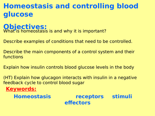 AQA Biology New GCSE (Paper 2 Topic 1- exams 2018) – Homeostasis and response (4.5) TRILOGY ONLY