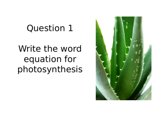 multiple biology lessons with exam questions