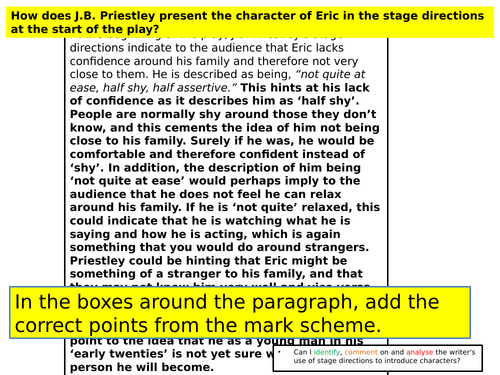 An Inspector Calls: Deep Analysis of Stage Directions