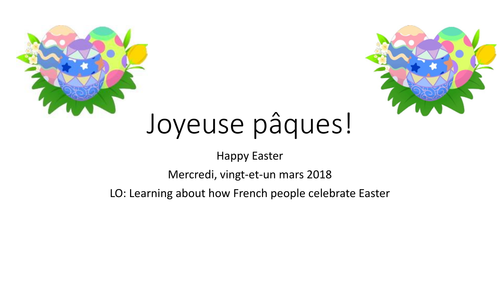 Joyeuses Paques-Happy Easter