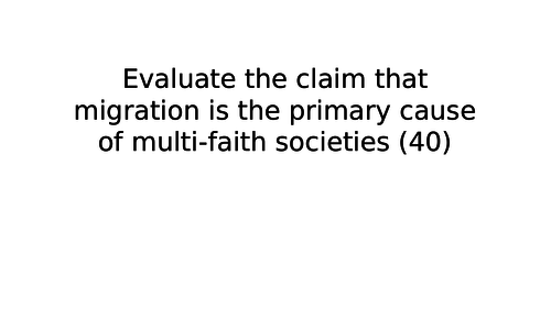 NEW OCR A Level Religious Studies - Developments in Christian Thought