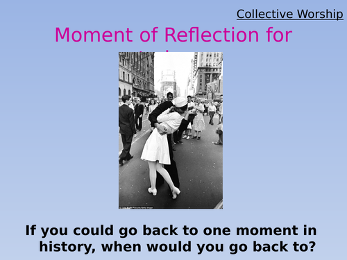 40 moment of reflection/ thought for the day slides