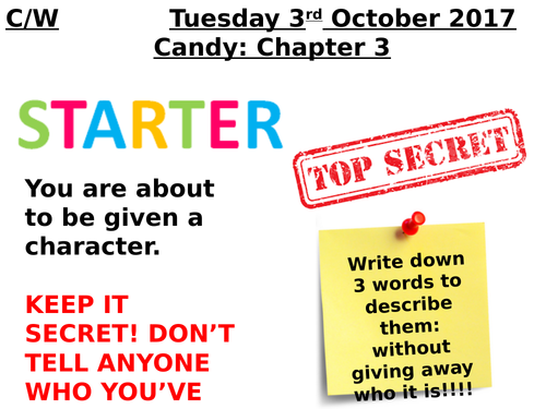 Of Mice and Men- Candy