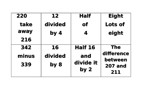 Year 6 - shape and data handling resources