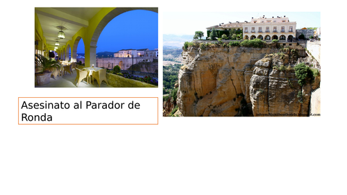 la investigación de un crimen-preterite V imperfect