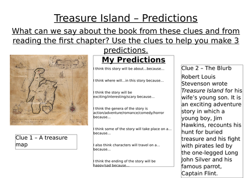 Treasure Island Predictions
