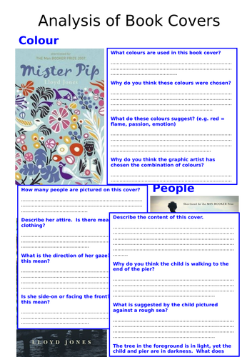 Mister Pip - Analysis of Book Covers